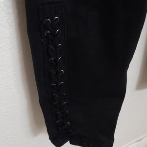 Forever 21 Lace up detail Jeans size 16